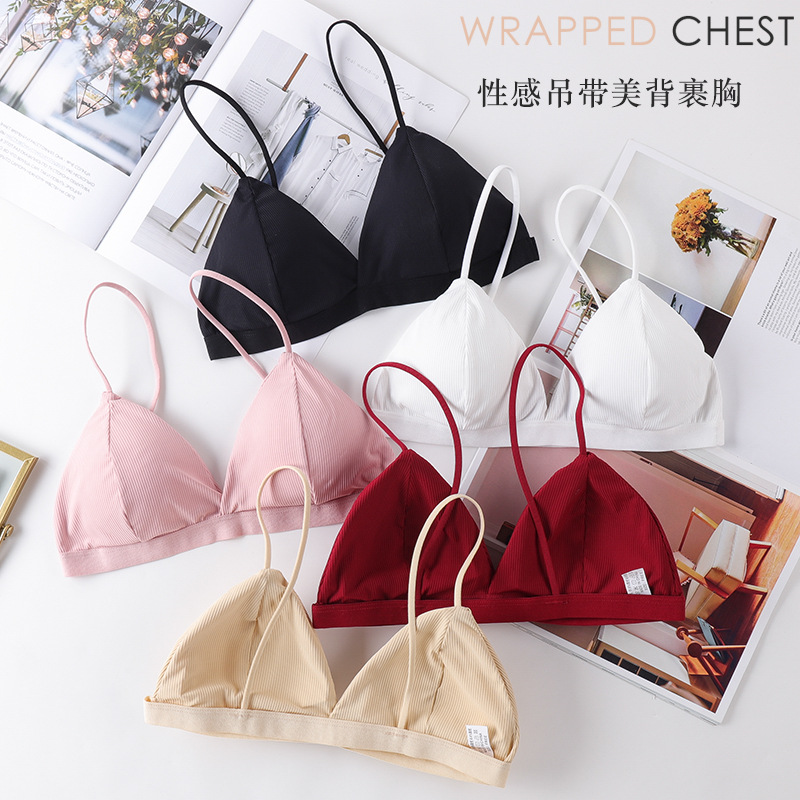 Bralette Triangle Set - 3D Sexy Lingerie Seamless Sport Bra