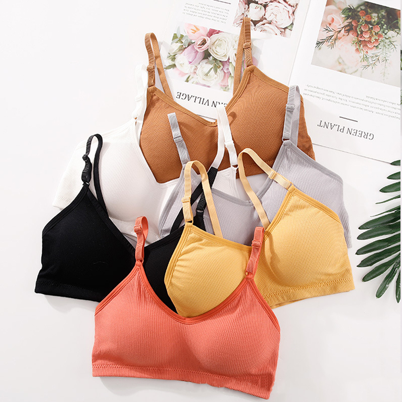 Summer Wire Free Bra Women Sea - Bralette Triangle Set 评论和价格