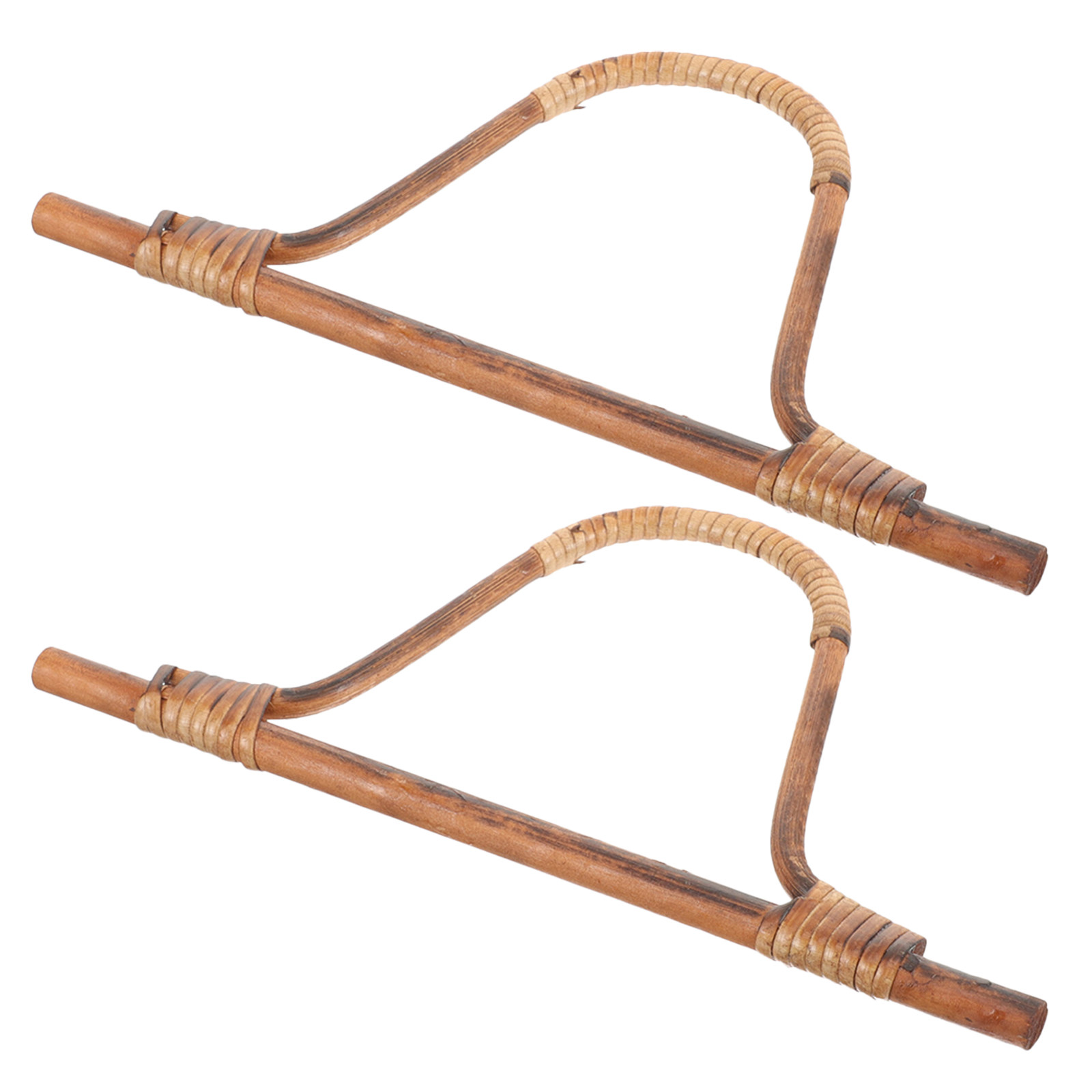 2Pcs Wooden Bag Handles with R - Tote Bag Beach 评论和价格